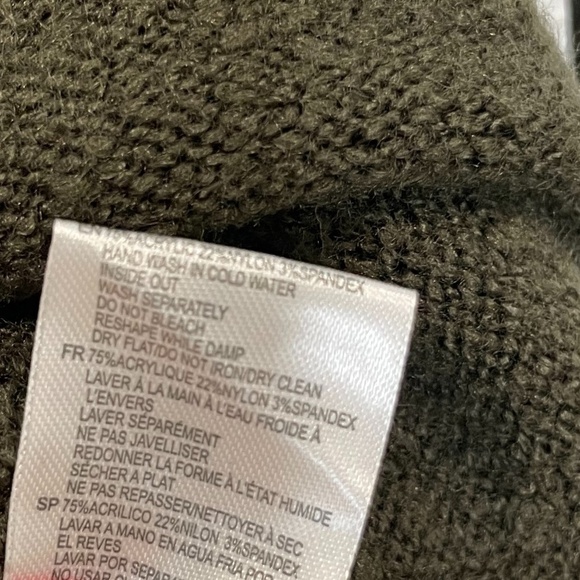 RDI Nordstrom Deep V-Neck Tunic Knit Sweater - Picture 5 of 6